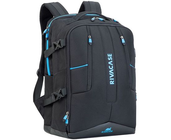  Рюкзак для ноутбука 17.3" Riva 7860 черный полиэстер 