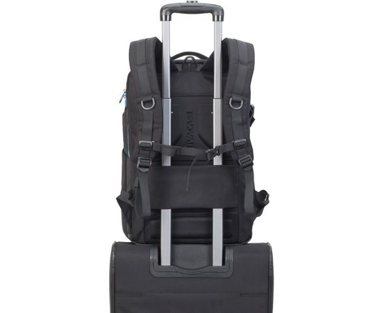  Рюкзак для ноутбука 17.3" Riva 7860 черный полиэстер 