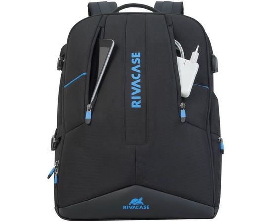  Рюкзак для ноутбука 17.3" Riva 7860 черный полиэстер 