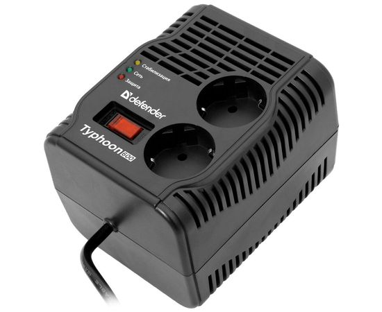  Стабилизатор напряжения DEFENDER AVR Typhoon 600 (99032) 