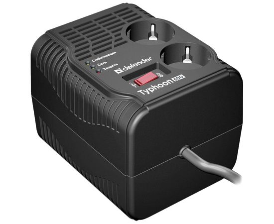  Стабилизатор напряжения DEFENDER AVR Typhoon 600 (99032) 