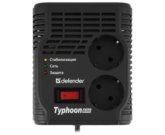  Стабилизатор напряжения DEFENDER AVR Typhoon 600 (99032) 