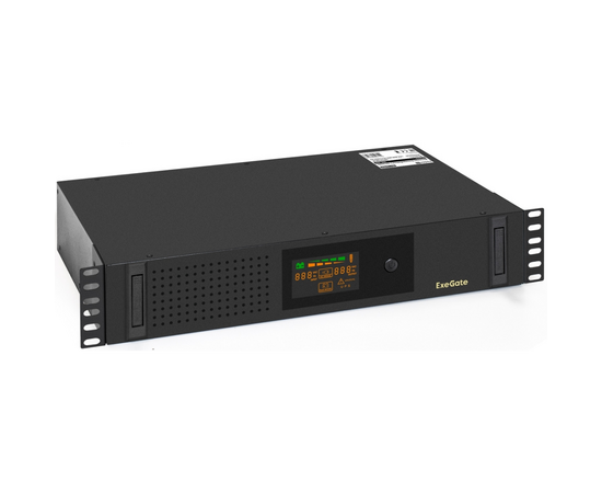  ИБП ExeGate ServerRM UNL-800.LCD.AVR.2SH.3C13.USB.2U (EX293849RUS) 800VA/480W Black 