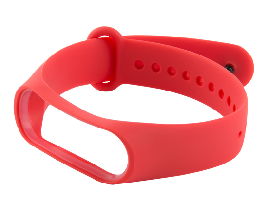  Силиконовый ремешок для Xiaomi Mi Band 3/ Mi Band 4, красный 