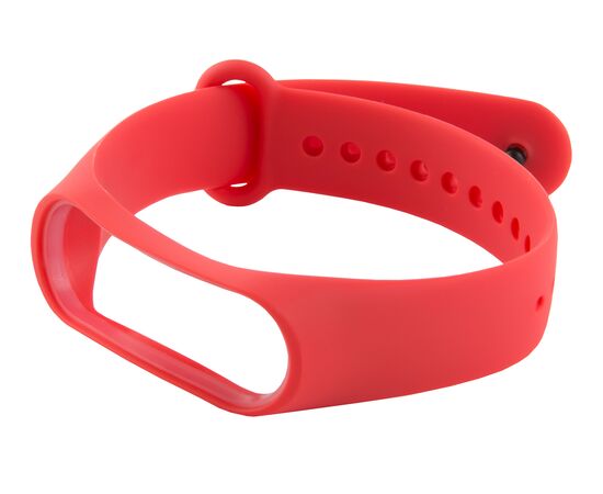  Силиконовый ремешок для Xiaomi Mi Band 3/ Mi Band 4, красный 