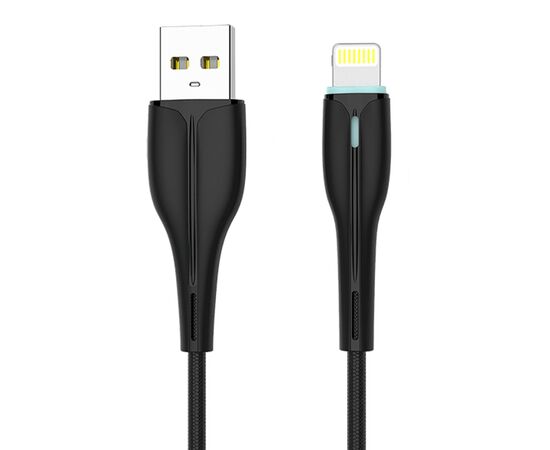  Кабель USB - Apple lightning SKYDOLPHIN S48L 3А (black) (206484) 