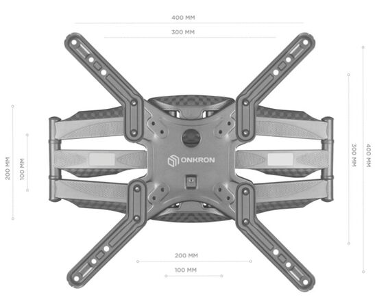  Кронштейн ONKRON M5 Black 