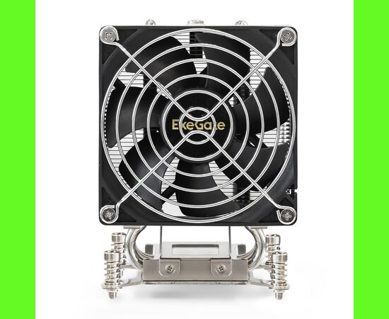  Кулер ExeGate ESNK-P0050AP4.PWM.4U.2011.Cu EX293433RUS (Al+Cu, 4U, 5 тепл. трубок, LGA2011/2066, TDP 165W, Fan 80mm, PWM, 1900-3800RPM) 