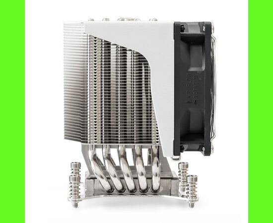  Кулер ExeGate ESNK-P0050AP4.PWM.4U.2011.Cu EX293433RUS (Al+Cu, 4U, 5 тепл. трубок, LGA2011/2066, TDP 165W, Fan 80mm, PWM, 1900-3800RPM) 