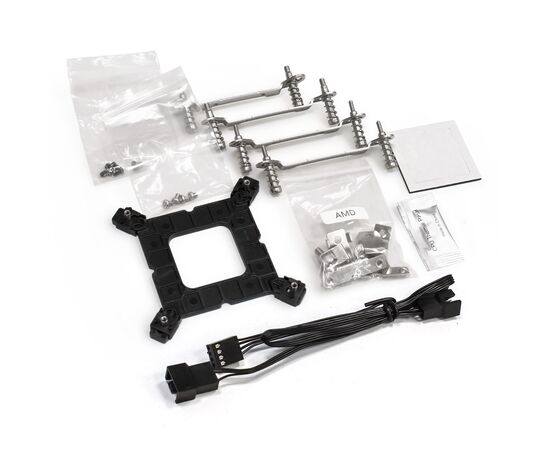  СВО ExeGate EX293457RUS BlackWater-240V2.PWM.RGB RGB подсветка, LGA2066/2011/1366/1150/1151/1155/1156/1200/1700/AM4/FM1/FM2 