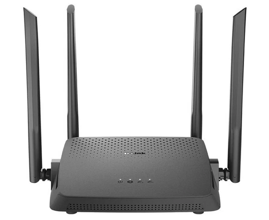  Роутер D-Link (DIR-825/RU/R5) AC1200 10/100/1000BASE-T черный 