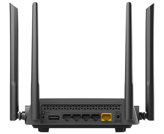  Роутер D-Link (DIR-825/RU/R5) AC1200 10/100/1000BASE-T черный 