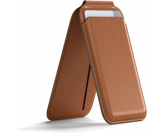  Подставка-картхолдер Satechi Magnetic Wallet Stand ST-VLWN Brown 