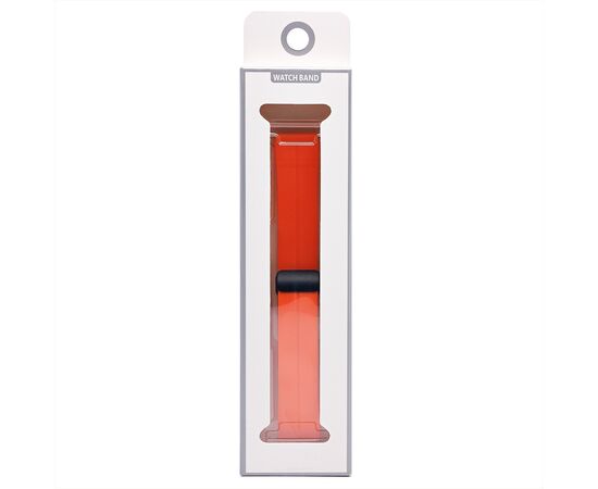  Ремешок - WB29 22 мм универсальный силикон на магните (orange) (218837) 