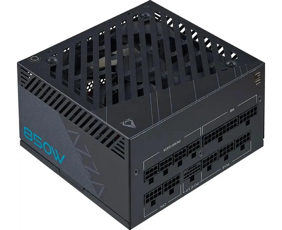  Блок питания Azza PSAZ-850G ATX 850W 80+ gold (20+4pin) APFC 120mm fan 6xSATA Cab Manag RTL 