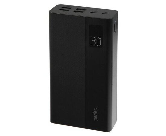  Powerbank Perfeo Mountains PF_D0161 30000mAh Black 