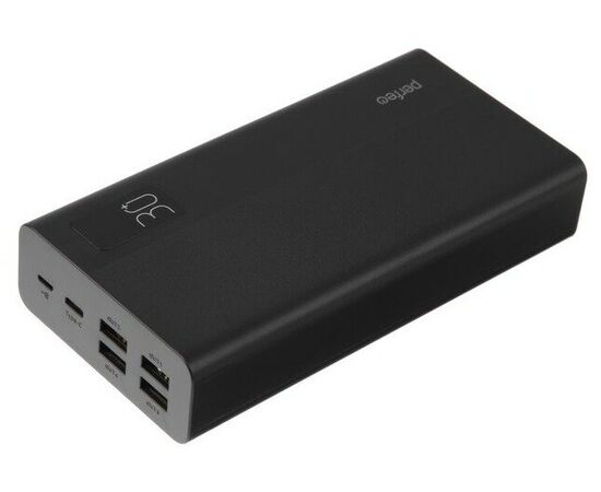  Powerbank Perfeo Mountains PF_D0161 30000mAh Black 