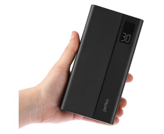  Powerbank Perfeo Mountains PF_D0161 30000mAh Black 