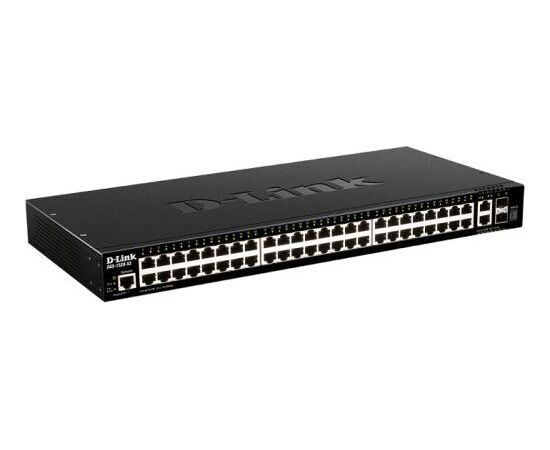  Коммутатор D-Link DGS-1520-52 (DGS-1520-52/A1A) 48G 2x10G 2SFP+ 
