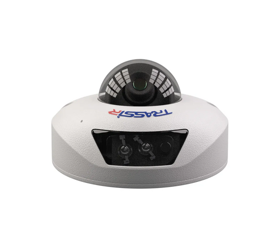  Уличная 2Мп IP-камера TRASSIR TR-D4121IR1 v6 2.8 с ИК-подсветкой, матрица 1/2.7" CMOS, разрешение 2Мп 