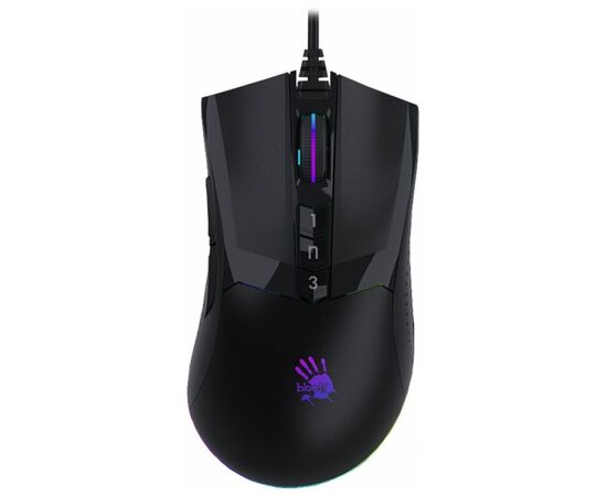  Мышь A4Tech Bloody W90 Max черный оптическая (10000dpi) USB (10but) 