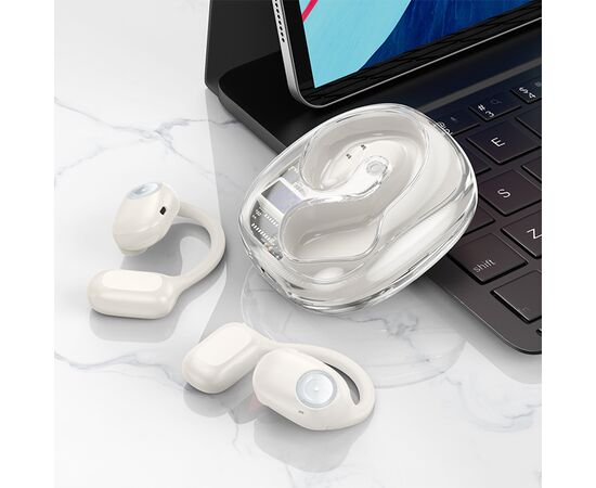  Беспроводные наушники TWS HOCO EA3 Talent, Bluetooth, белый 