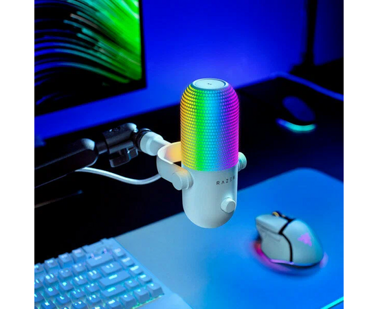  Микрофон Razer Seiren V3 Chroma White RZ19-05060200-R3M1 