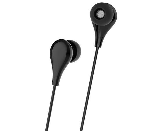  Наушники вакуумные AUX разъём с МК без рег.громкости длина 1.2м Borofone BM24 (Black) 