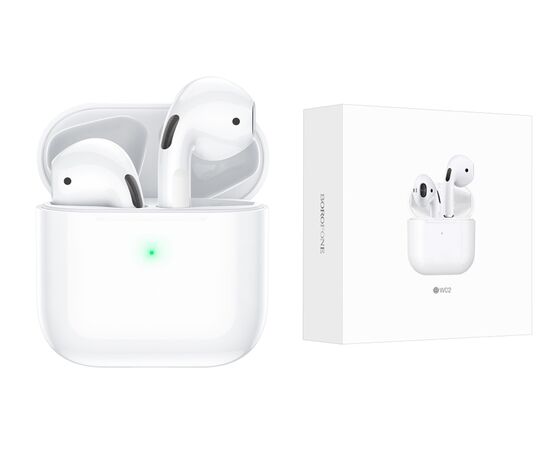  Bluetooth-наушники беспроводные вакуумные Borofone BW02 TWS (White) 