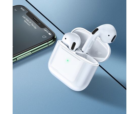  Bluetooth-наушники беспроводные вакуумные Borofone BW02 TWS (White) 