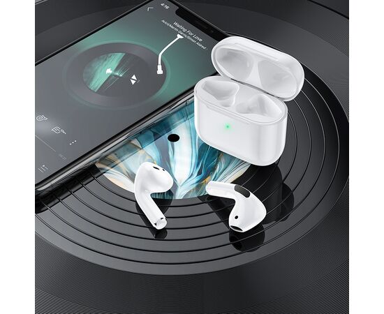  Bluetooth-наушники беспроводные вакуумные Borofone BW02 TWS (White) 