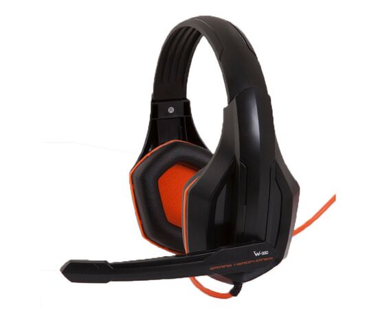  Игровая гарнитура  Gemix W-330 pro GAMING Black/orange 
