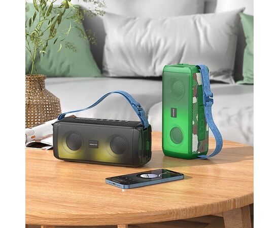  Портативная акустика Borofone BR26 Daring sports (green) (217848) 