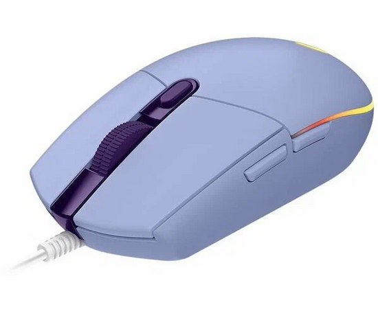 Мышь Logitech G102 LightSync (910-005857) оптическая (8000dpi) USB (5but) сиреневый 