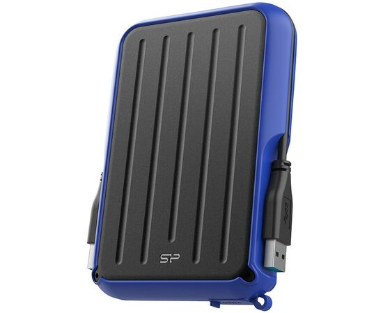  Внешний HDD Silicon Power Armor A66 SP040TBPHD66LS3B 4TB, 2.5", USB 3.2, Синий 