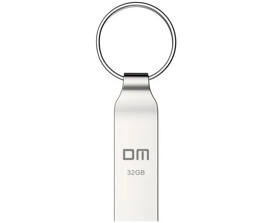  USB-флешка DM PD076-USB3.0 32Gb (USB3.0) металл, с кольцом 