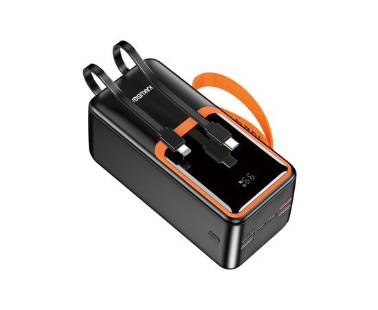 Портативный аккумулятор KAKUSIGA KSC-1090 50000 mah 22.5W+PD20W black 