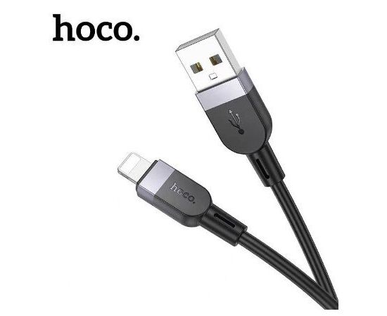  Кабель HOCO X109 Energy silicone charging data cable IP (L=1M) - Black 