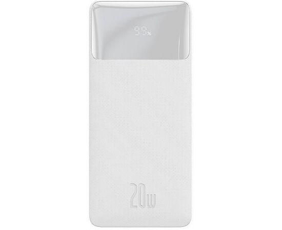  Внешний аккумулятор BASEUS Bipow 20W, 20000 мАч, PPDML-M02 (White) 