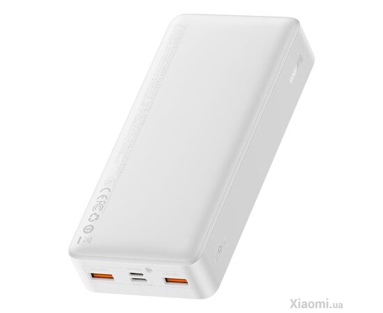  Внешний аккумулятор BASEUS Bipow 20W, 20000 мАч, PPDML-M02 (White) 