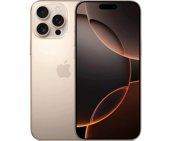  Смартфон Apple iPhone 16 Pro Max 256 nanoSim/eSim (JP;IN;EU;AE) Песочный Титан 