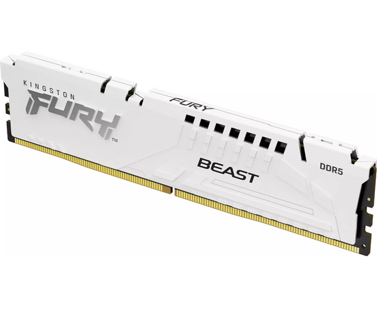  ОЗУ Kingston Fury Beast Expo KF556C36BWE-16 DDR5 - 1x 16ГБ 5600МГц, DIMM, White, Ret 