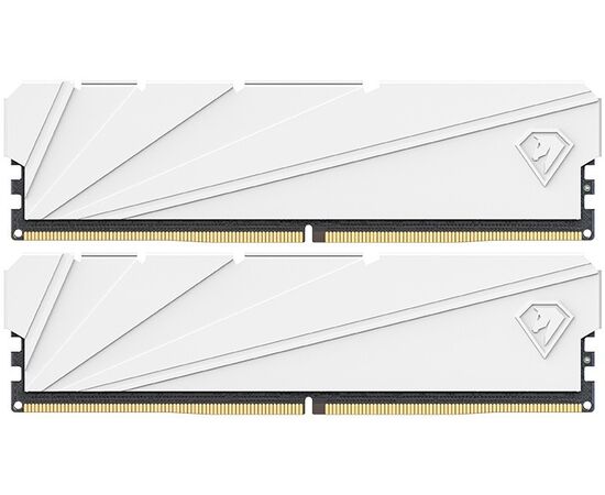  ОЗУ Netac Shadow S NTSSD4P36DP-16W DDR 4 DIMM 16Gb (8Gbx2) PC28800, 3600Mhz, C18 White, с радиатором 