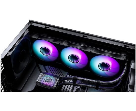  СВО Phanteks Glacier One 360M25 G2 (PH-G0360M25G2_DBK02) / Black / 3x120mm M25 G2 PWM ARGB Fans 